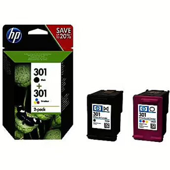 Hewlett Packard HP 301 Inkt Cartridge Combo 2-Pack