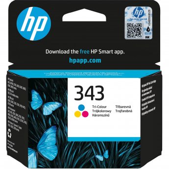 Hewlett Packard HP 343 TRI-COLOR ORIGINAL INK EN/PL/HU/CZ/SL CARTRIDGE