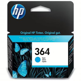 Hewlett Packard HP 364 Cyan Original Ink Cartridge