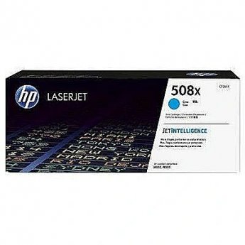 Hewlett Packard HP 508X Tonercartridge cyan