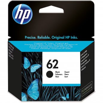 Hewlett Packard HP 62 Black Ink Cartridge