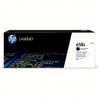 Hewlett Packard HP 658X Black LaserJet Toner Cartridge
