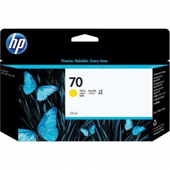 Hewlett Packard HP 70 ink yellow 130 ml Vivera Designjet Z2100 3100