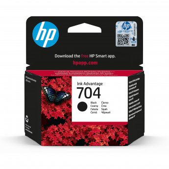 Hewlett Packard HP 704 BLACK ORIGINAL INK PROMO ADVANTAGE CARTRIDGE