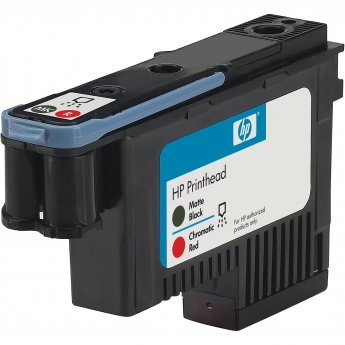 Hewlett Packard HP 73 original printhead CD949A chromatic red matte black and chromatic red 1-pack