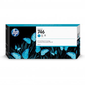 Hewlett Packard HP 746 300-ml Cyan Ink Cartridge