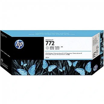 Hewlett Packard HP 772 ink 300ml light grey