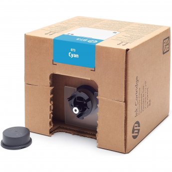 Hewlett Packard HP 873 3-liter Cyan Latex Ink Cartridge