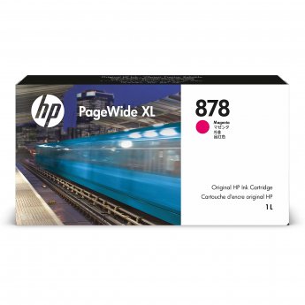 Hewlett Packard HP 878 1L Magenta PageWide XL Ink Crtg