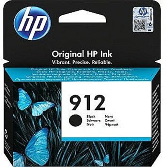 Hewlett Packard HP 912 Black Ink 3YL80AE