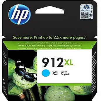 Hewlett Packard HP 912XL Cyan Ink 3YL81AE
