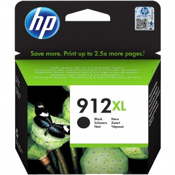 Hewlett Packard HP 912XL HIGH YIELD BLACK ORIGINAL INK CARTRIDGE