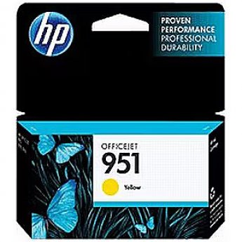 Hewlett Packard HP 951 Yellow Officejet Ink Cartridge