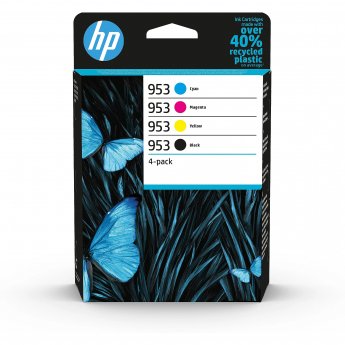 Hewlett Packard HP 953 CMYK ORIGINAL INK CARTRIDGE 4-PACK
