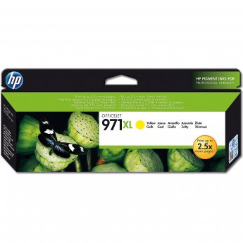 Hewlett Packard HP 971XL Ink Yellow OJ Pro X451 X551 DW Printer X476 X576 DW MFP 6600 pages