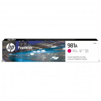 Hewlett Packard HP 981A Magenta Original PageWide Cartridge
