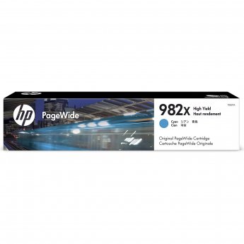 Hewlett Packard HP 982X HIGH YIELD CYAN ORIG. PAGEWIDE CARTRIDGE