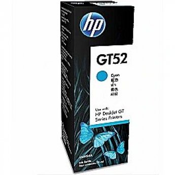 Hewlett Packard HP GT52 Original Ink Bottle Cyan