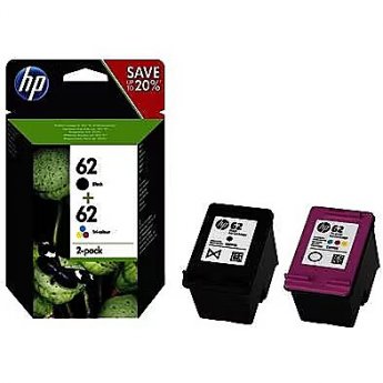 Hewlett Packard HP no.62 Ink Combo Pack