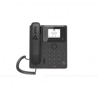 Hewlett Packard HP Poly CCX 350 Business Media Phone for Microsoft Teams and PoE-enabled WW