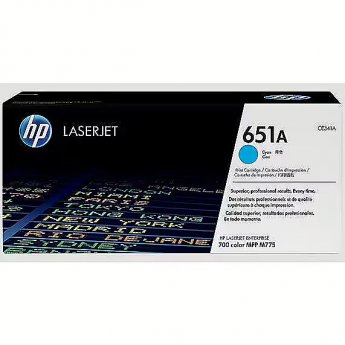 Hewlett Packard HP Toner 651A Cyan HV