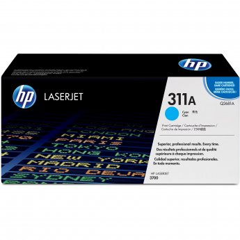 Hewlett Packard HP Toner Cyan CLJ3700 6000 sh bei 5 Prozent access cover