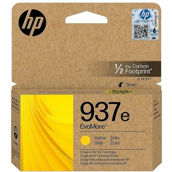 Hewlett Packard Ink 937e Yellow 4S6W8NE