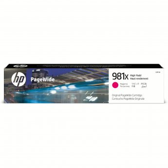 Hewlett Packard INK CARTRIDGE 981X MAGENTA HIGH YIELD