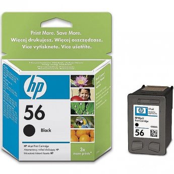 Hewlett Packard INK CARTRIDGE BLACK /DJ5500/C6656AE