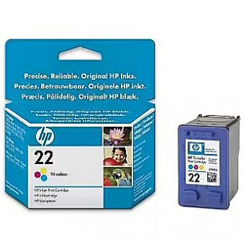 Hewlett Packard INK CARTRIDGE COLOR NO.22/5ML