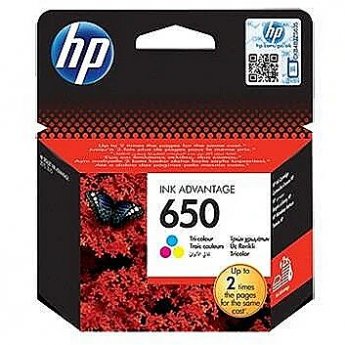 Hewlett Packard INK CARTRIDGE COLOR NO.650/CZ102AE HP