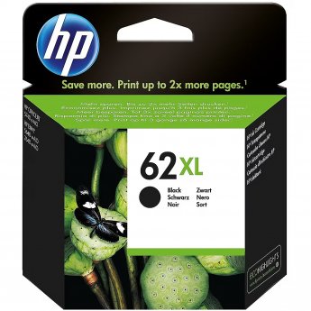 Hewlett Packard INK CARTRIDGE NO 62 XL BLACK BLISTER
