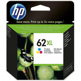 Hewlett Packard INK CARTRIDGE NO 62 XL C/M/Y BLISTER