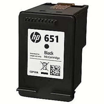 Hewlett Packard Ink HP 651 Black
