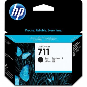Hewlett Packard Ink HP 711 black | 80ml