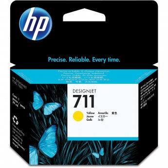 Hewlett Packard Ink HP 711 yellow | 29ml