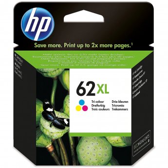 Hewlett Packard Ink no 62XL C2P07AE Tri-Color