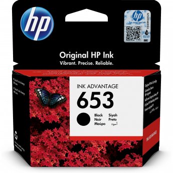 Hewlett Packard Ink no 653 Black 3YM75AE