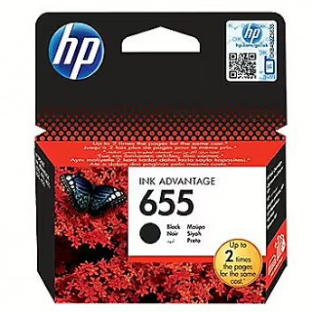 Hewlett Packard Ink No. 655 Black CZ109AE