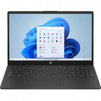 Hewlett Packard Laptop 15-fc0028ny - Ryzen 3-7320U, 8GB, SSD 128GB, 15.6 FHD 250nits, Jet Black, Win 11 Home, 1 years
