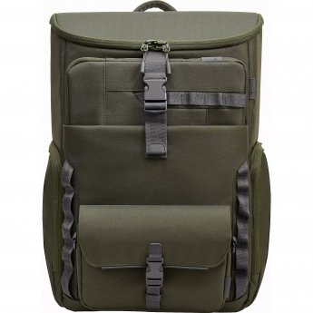 Hewlett Packard Modular 3-in-One, Backpack + Pouch & Sleeve, 15.6", Green