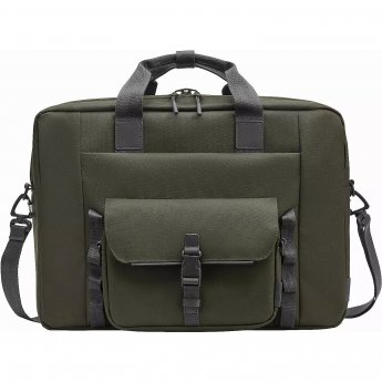 Hewlett Packard Modular 3-in-One, Topload + Pouch & Sleeve, 15.6", Green