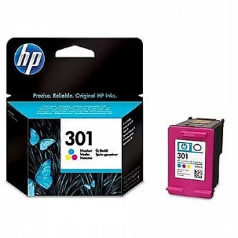 Hewlett Packard No 301 Tri-color Ink Cartridge, 165pages