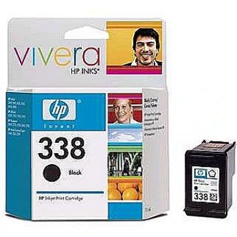 Hewlett Packard NO 338 BLACK INK CARTRIDGE, 11ML