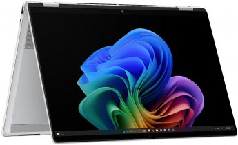 Hewlett Packard OmniBook X Flip 2-in-1 NG AI - Ultra 5 226V | 16" 2K OLED Dotyk | 16GB | 512GB | W11H | Srebrny