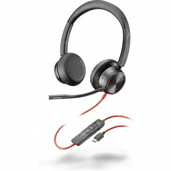 Hewlett Packard Poly Blackwire 8225 Stereo USB-C Headset