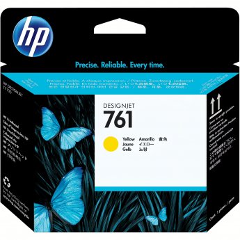 Hewlett Packard PRINT HEAD NO 761 YELLOW FOR DESIGNJET
