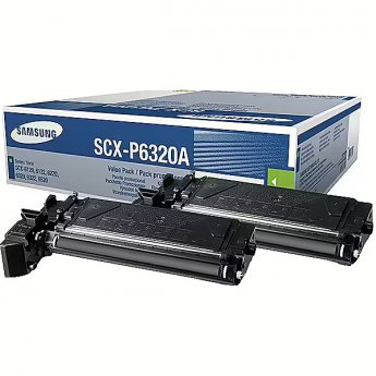Hewlett Packard SAMSUNG SCX-P6320A 2-pack Black Toner Cartridge