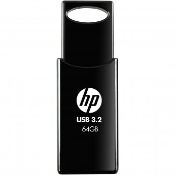 Hewlett Packard STICK HP 64GB 712w Black USB 3.2 Flash Drive