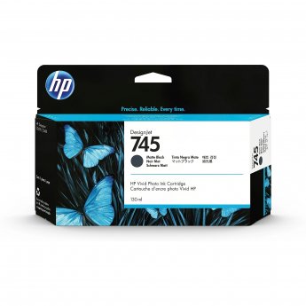 Hewlett Packard Tinte 745 Tinte mattschwarz 130 ml